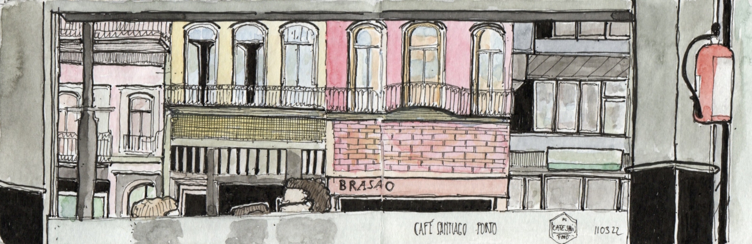  Cafe Santiago, Porto, Portugal
